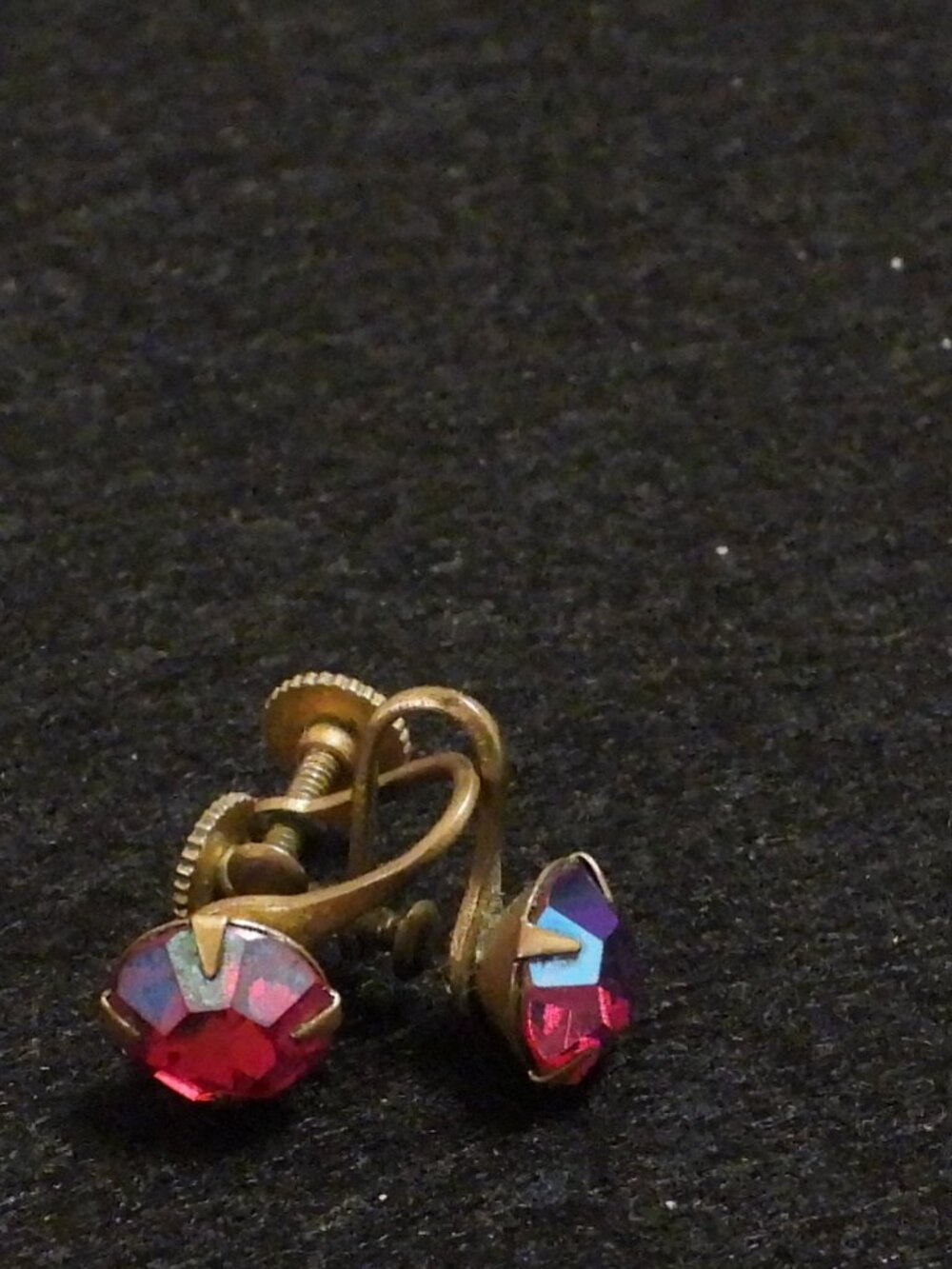 Vintage Rhinestone Earrings